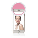 Lampara Aro Luz Led Maquillaje Selfies Celular Recargable