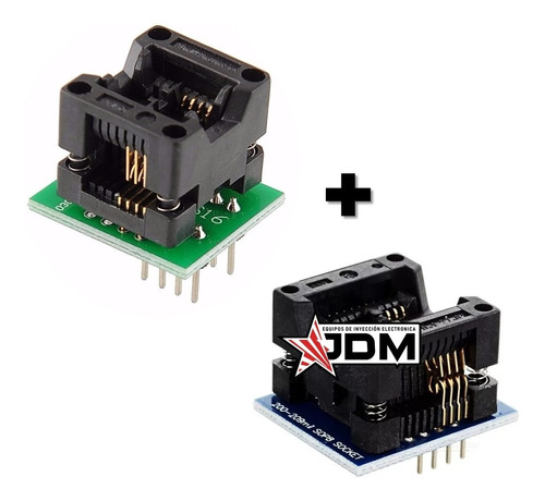 Combo Adaptador Soic8 A Dip8 150mil + 200mil Memorias - Jdm