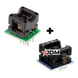 Adaptador Soic8 A Dip8 150mil + 200mil Memorias Eeprom - Jdm