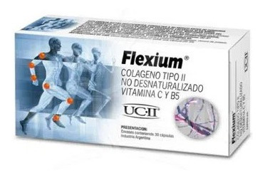 Flexium X30 Caps. Colageno Tipo Ii Ucii No Desnaturalizado