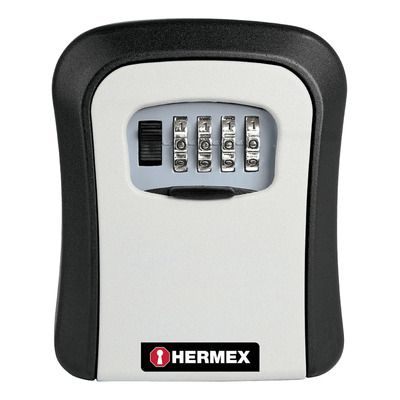 Caja Combinación Guarda Llaves Para Pared 12cm Color Negro Hermex CALLA-12C | Envío gratis