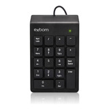 Mini Teclado Numérico Usb Com Fio Calculadora Pc Notebook