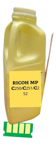 Recarga De Toner Yellow Compatible Ricoh M C250/251/pc301 