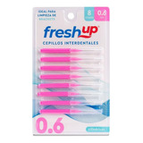 Cepillos Interdental Limpieza De Brackets 8u 0.6mm Freshup