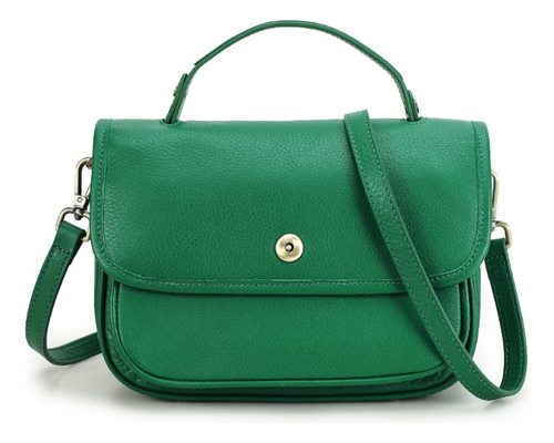 Bolsas Mujer Crossbody Verde Para Fiesta Bolso De Mano Piel