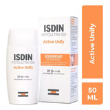 Fotoprotector Isdin Foto Ultra Active Unifyfluidofps50x50 Ml