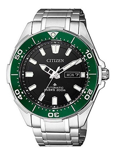 Reloj Citizen Super Titanio Automático Ny0071-81e  Wr200m M