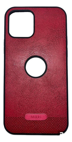 Funda Para iPhone 11 Tipo Piel Leather Case Protector Mikki