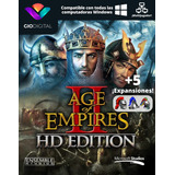 Age Of Empires 2 Hd + Todas Las Expansiones Para Pc