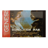 Demolition Man Para Sega Genesis Megadrive. Repro