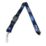 Cinta Lanyards Para Llaves Ford Azul Letra Blancas