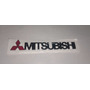 Emblema De Maleta Mitsubishi Lancer Signo Cromado Mitsubishi Lancer