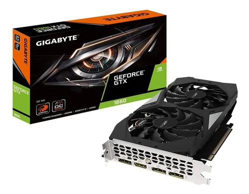 Tarjeta De Video 1660 Geforce Gxt Gigabyte 6 Gb Gddr5