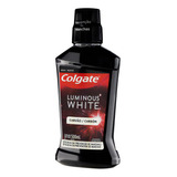 Enxaguante Bucal Carvão Zero Álcool Colgate Luminous White Frasco 500ml