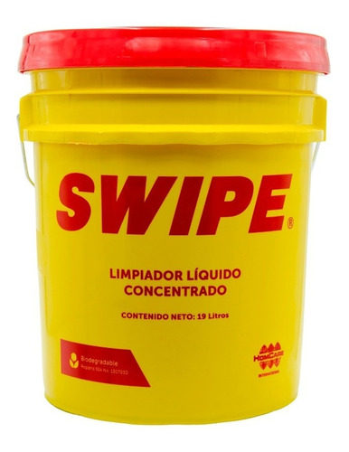 Swipe 19l Limpiador Multiusos Concentrado Biodegradable 