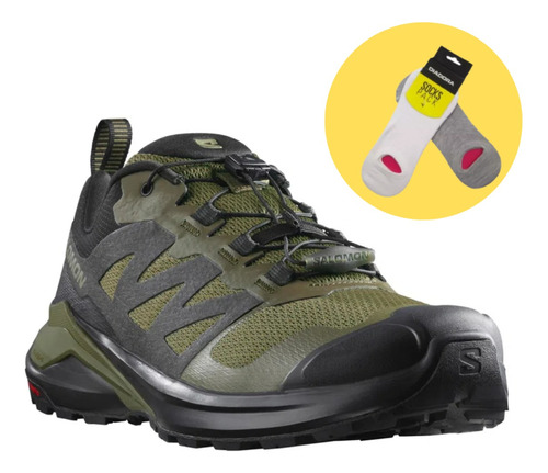 Zapatillas Salomon Hombre X Adventure+medias 473860 Cuo S In