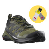 Zapatillas Salomon Hombre X Adventure+medias 473860 Cuo S In