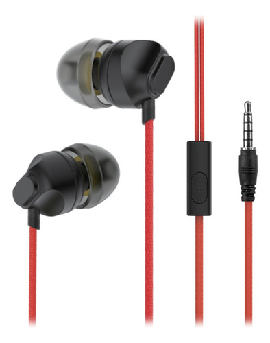 Auricular Celular S89 Soul Manos Libres Para Samsung iPhone Color Rojo