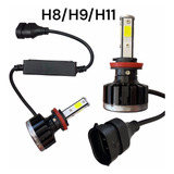 Kit Focos Led Faros Automotriz H11 4 Caras 12,500 Lumen