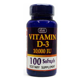 Vitamina D-3 10,000ui X100 Cáp 