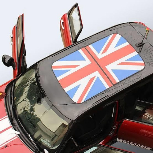 Calcomania Sticker Quemcocos Union Jack Mini Cooper 3c  