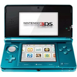 Consola Nintendo 3ds Color Azul Aqua | Incluye 3 Juegos