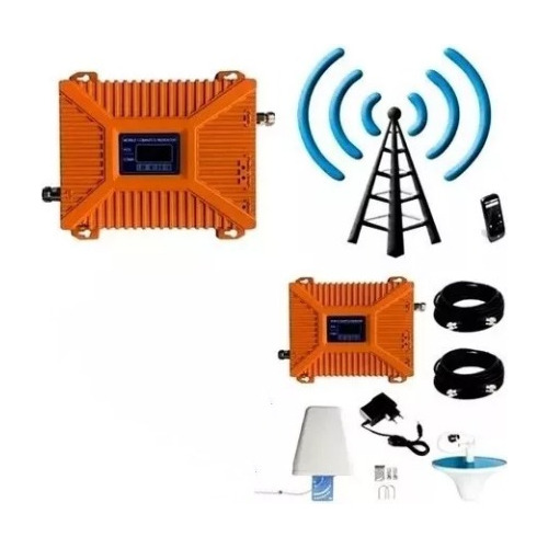 Kit Antena Amplificador Señal Celular Repetidor Gsm 3g,4g 