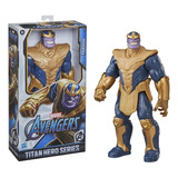 Figura De Colección Thanos Marvel Avengers Titan Hero Series