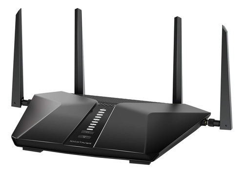 Roteador Wi-fi 6 Netgear Nighthawk De 5 Fluxos Ax5 (rax43) - Veil. Cor Preto