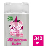 Shampoo Sedal Natural Carbon Y Peonias X 340 Ml