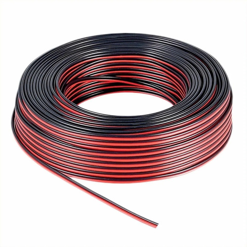 Cable Parlante Bafle Rojo Negro 2 X 1.5 X 100 Metros 
