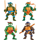 Paquete De 4 Tortugas Ninja Tmnt Storage Shell Playmates Toy
