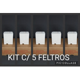 Kit C/5 Almofada Esponja Feltro Para Impressora L3110 L3150