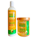 Pack X2 Cantu Aguacate Activador + Gel Hidratante