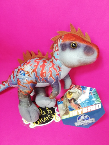 Jurassic World Peluche Dino Hybrid 17cm Dino Raptor