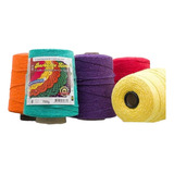 Kit 14 Barbante Lima Cru Colorido 700g 9,8kg N°6 8  - Oferta