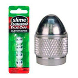 Tapa Valvulas Piquitos Cubiertas Anodizada Cromada 4ud Slime