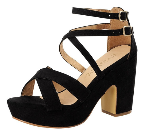 Tacon Para Mujer Castalia 318-79 Negro