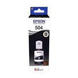 Tinta Epson 504 Negro L4150 L4160 L6161 L6171 L6191 127ml