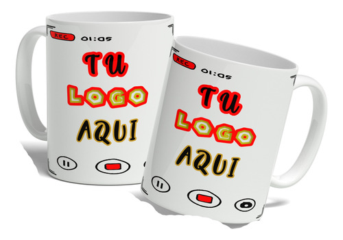 Tazas Mayoreo Personalizadas Tu Logo O Diseño Eventos 12 Uni