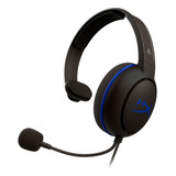 Auricular Gamer Hyperx Cloud Chat Hx-hscchs Negro Y Azul