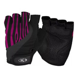 Guantes Gimnasio Mujer Cuero Pesas K6 Fitness Gym