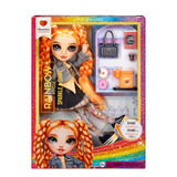 Muñeca Moda Rainbow High Sparkle And Shine Clementine Orange