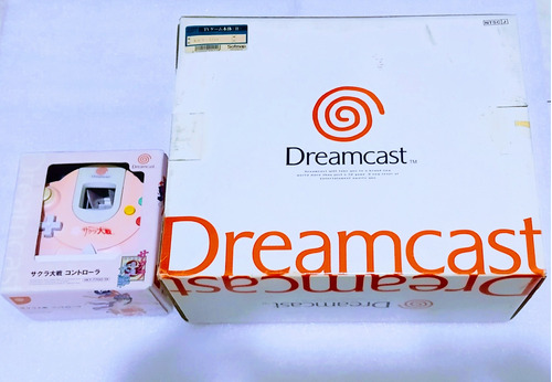 Sega Dreamcast Seriales Coincide Control Sakura Todo Intacto