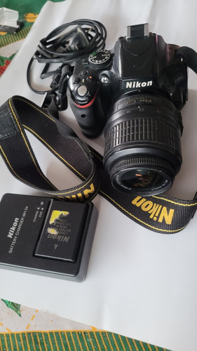 Cámara De Fotos Nikon 5100 + Lente Kit + Bolso