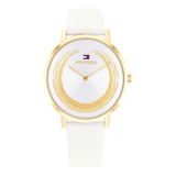 Reloj Para Mujer Tommy Hilfiger Tea Le  1782605 Blanco