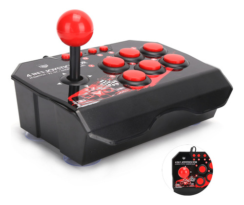 Acessórios De Jogos Wired Arcade Joystick Fight Stick Para