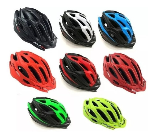 Casco Ciclismo Raleigh Ventilaciones In Mold Regulable