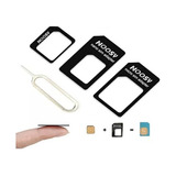 10x Adaptador Chip Celular Mini Nano Sim Card 3 Em 1 Atacado