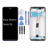 Tela De Toque Lcd Para Redmi Note 9s Com Moldura M2003j6a1g